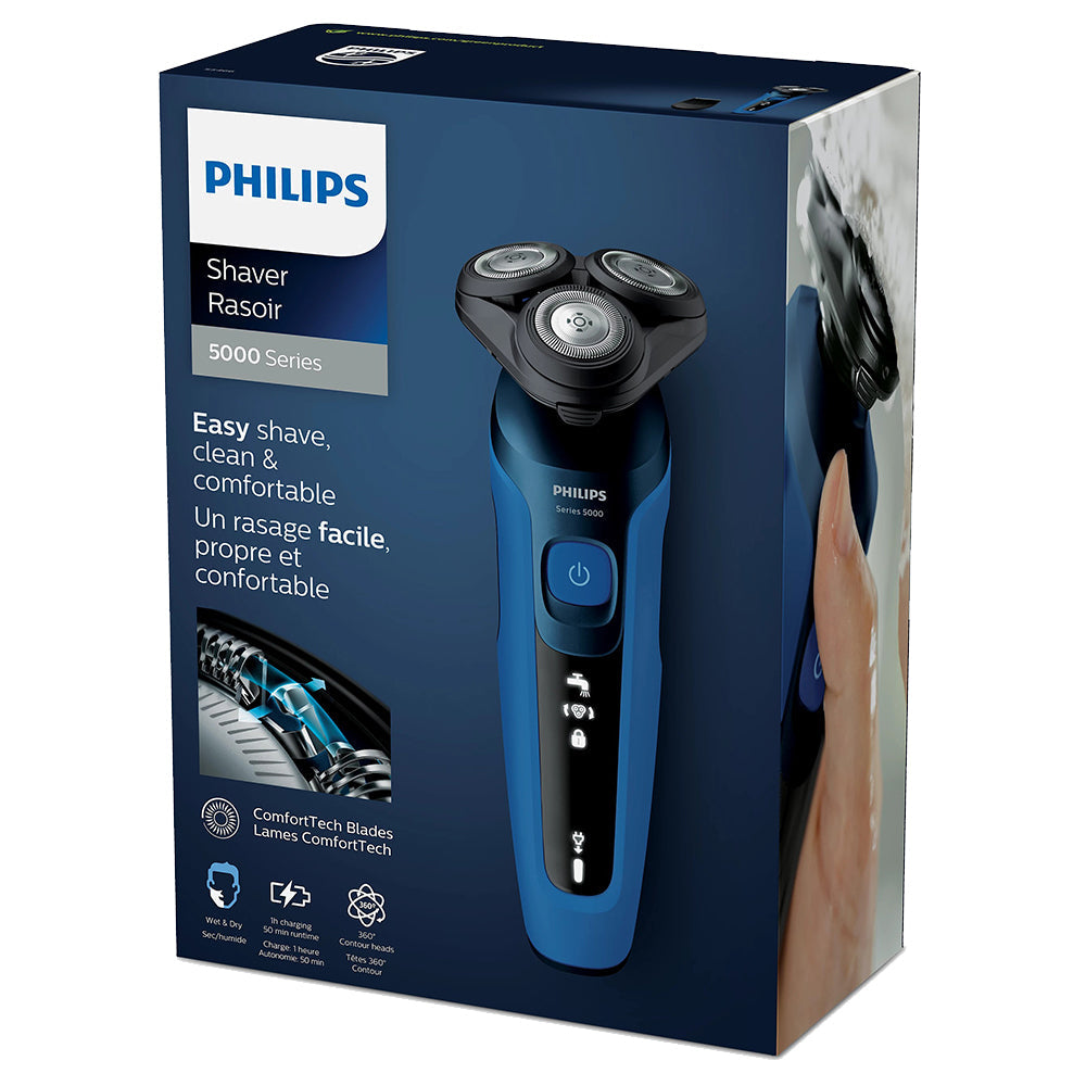 Philips Shaver Series 5000 Wet & Dry Electric Shaver - Dark Royal Blue | S5466/17