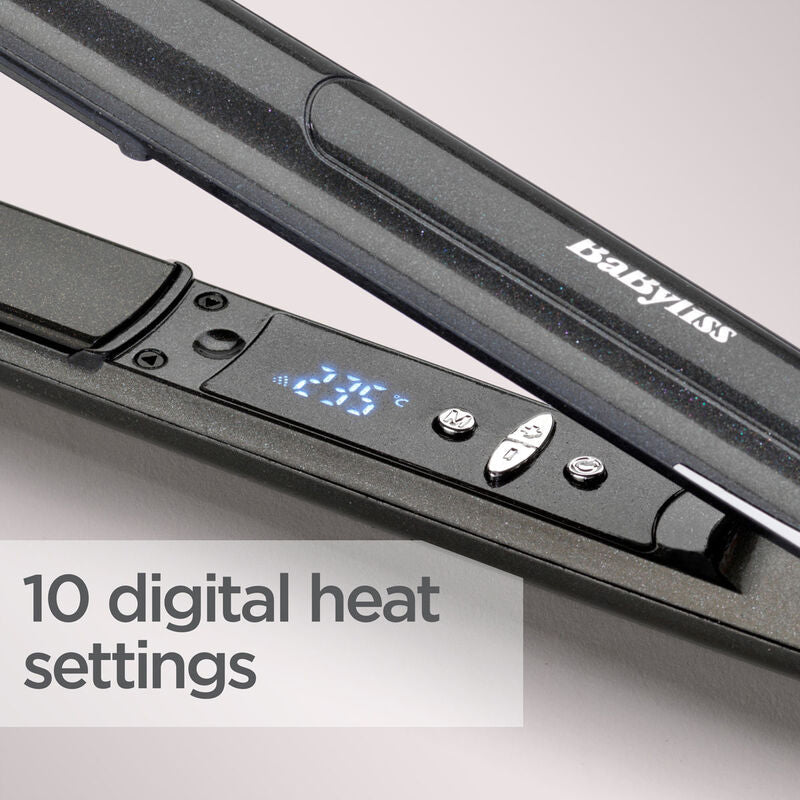 Babyliss Platinum Diamond 235 Hair Straightener - Black | 2590DU