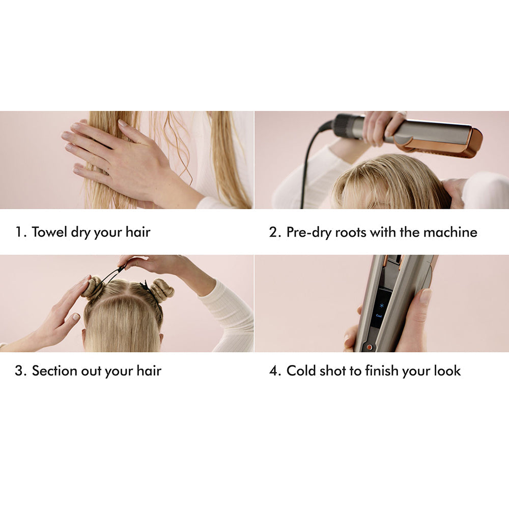 Dyson Airstrait Hair Straightener - Ceramic Pink & Rose Gold | 598961-01