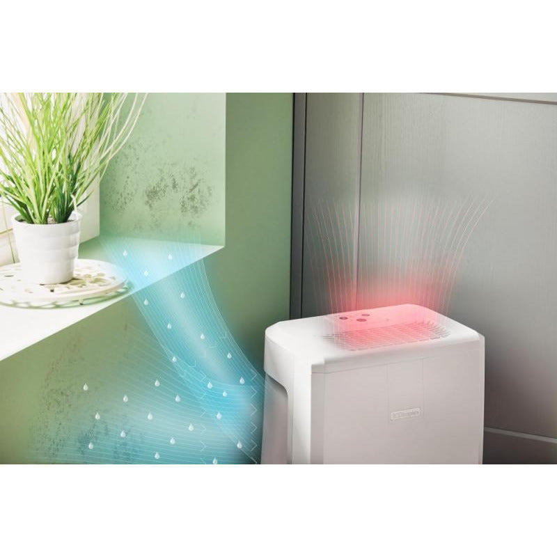 Dimplex 10L Freestanding Dehumidifier - White & Light Grey | EVERDRI10L