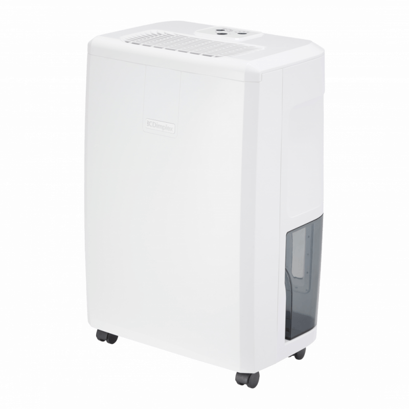 Dimplex 10L Freestanding Dehumidifier - White & Light Grey | EVERDRI10L