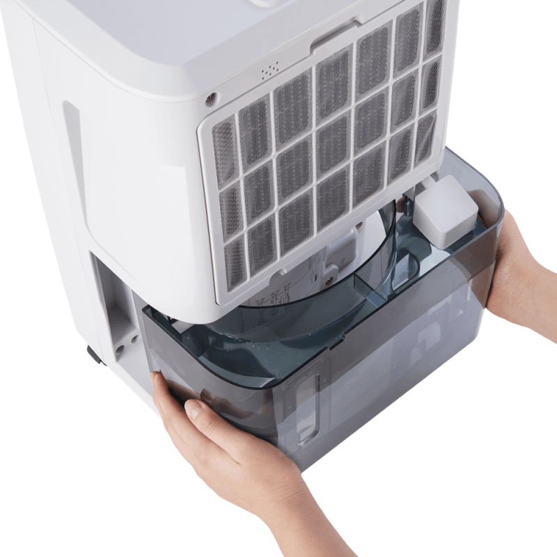 Dimplex 10L Freestanding Dehumidifier - White & Light Grey | EVERDRI10L