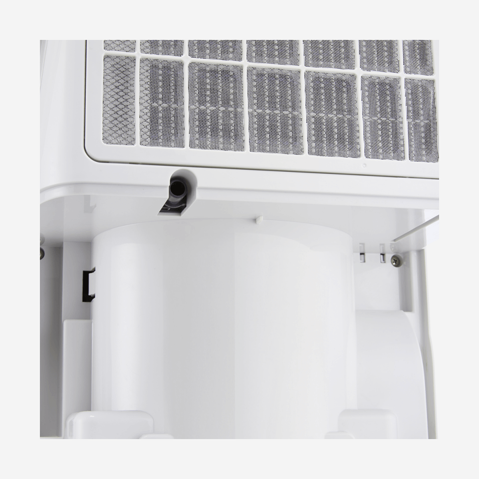 Dimplex 10L Freestanding Dehumidifier - White & Light Grey | EVERDRI10L
