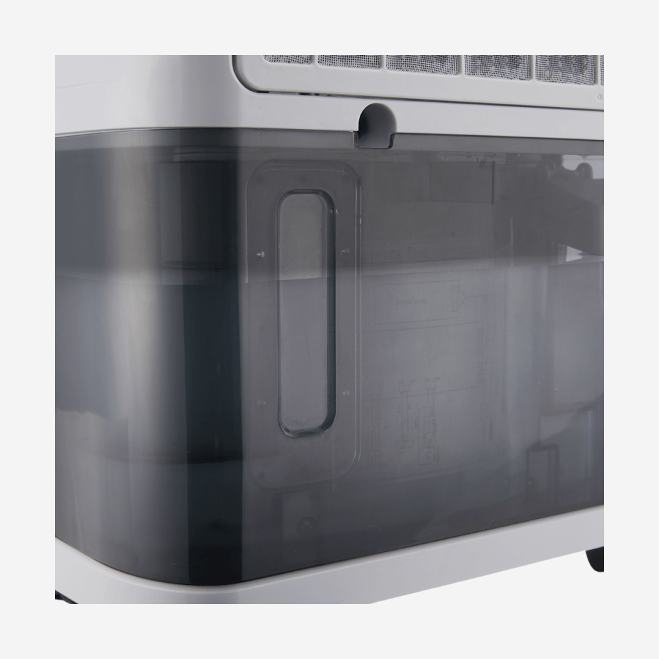 Dimplex 10L Freestanding Dehumidifier - White & Light Grey | EVERDRI10L