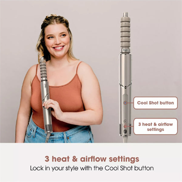 Shark FlexStyle 4-In-1 Air Styler & Hair Dryer - Stone | HD436SLUK