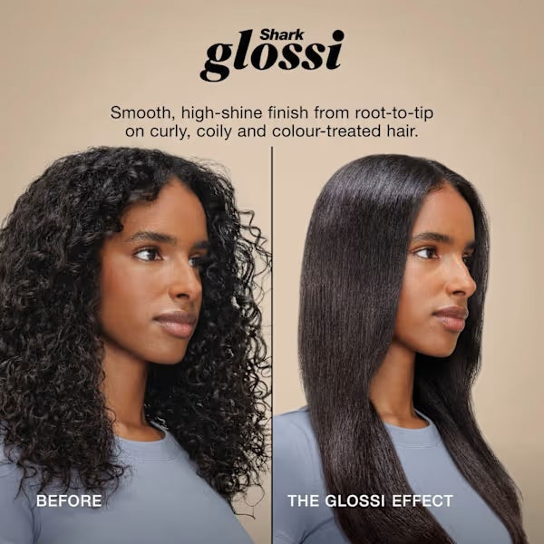 Shark Glossi 2-in-1 Hot Brush and Air Glosser - Lychee | HT302UKPK