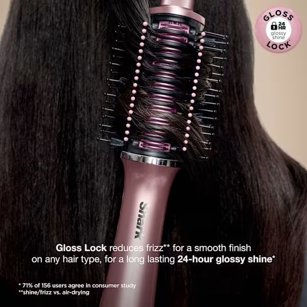 Shark Glossi 2-in-1 Hot Brush and Air Glosser - Lychee | HT302UKPK