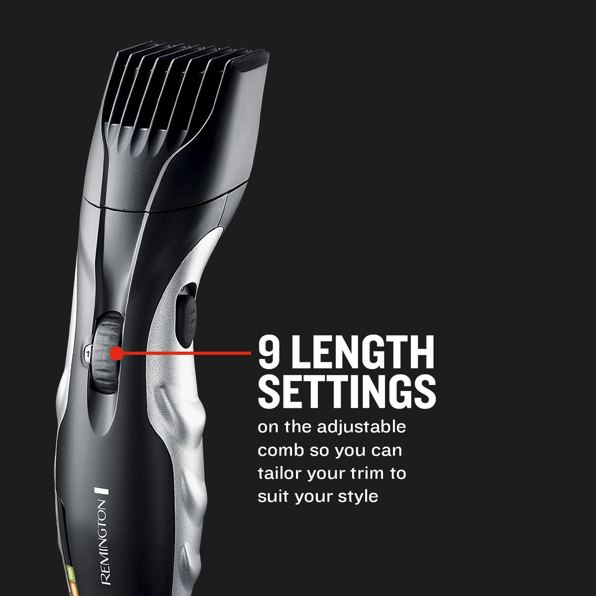 Remington Barba Beard Trimmer - Black | MB320C