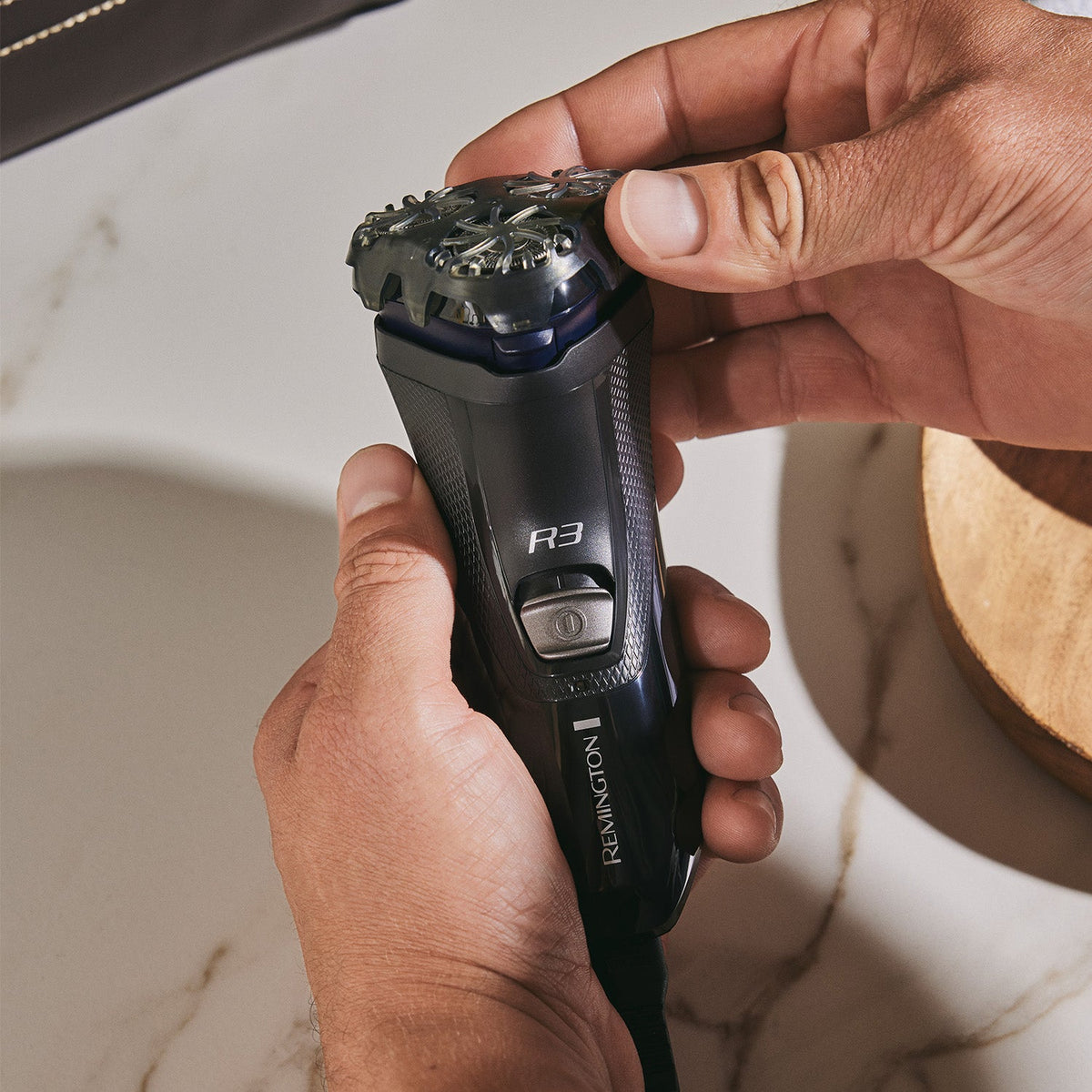 Remington R3 Style Series Rotary Shaver - Black | R30002
