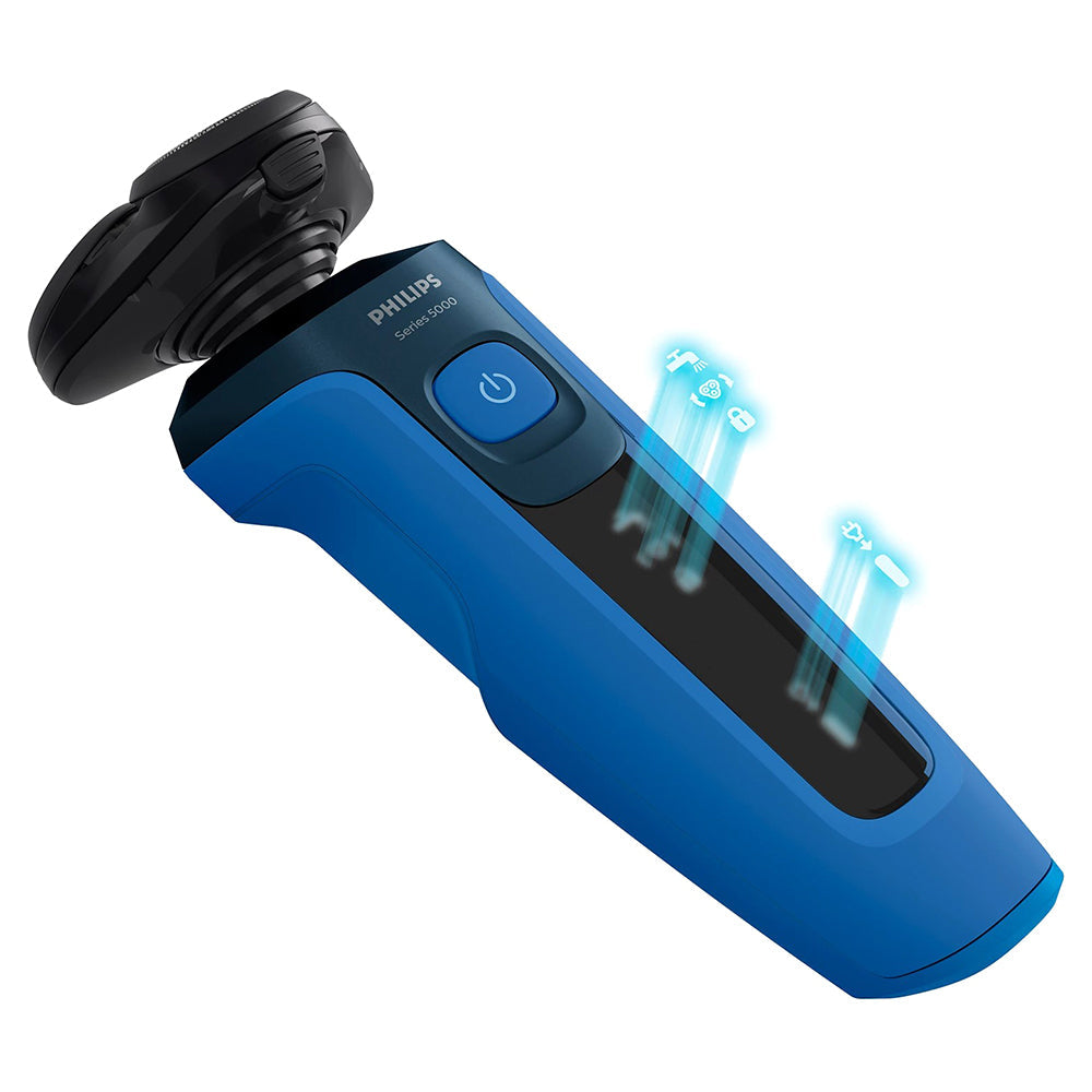 Philips Shaver Series 5000 Wet & Dry Electric Shaver - Dark Royal Blue | S5466/17